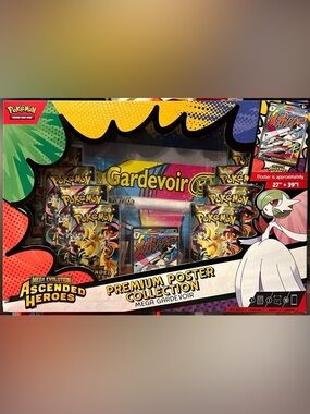 Pokémon TCG - Ascended Heroes MEGA GARDEVOIR EX Premium Poster Collection